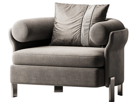 Mattia Armchair 3D Model