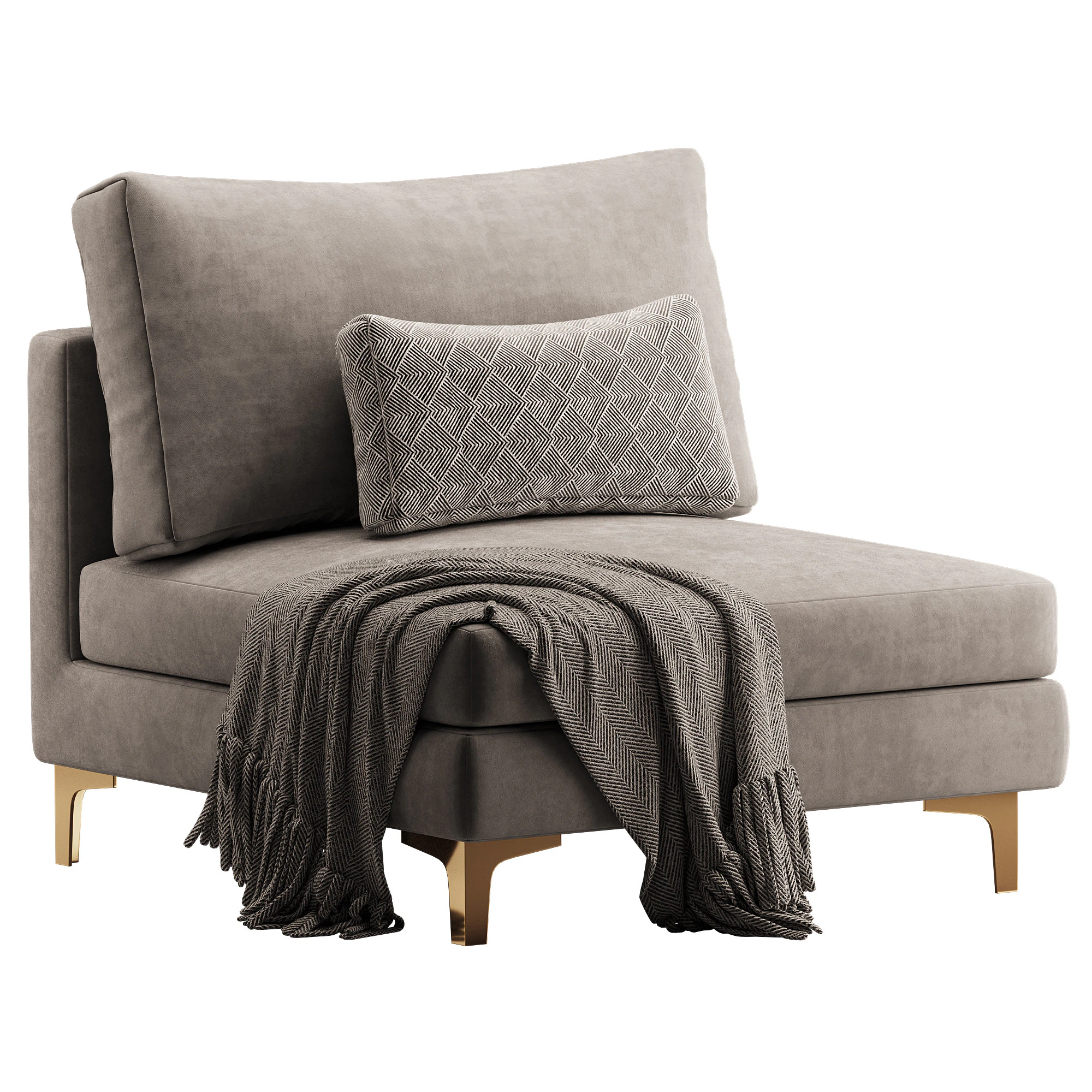 Meridian Furniture Julia 3D Model .c4d .max .obj .3ds .fbx .stl .blend 