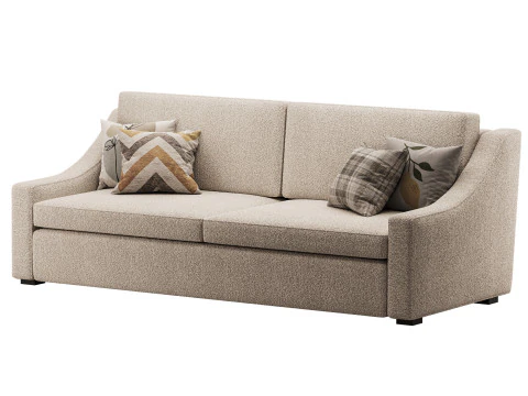 Modern sofa Mike 220 100 3D Model