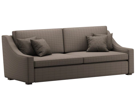 Modern sofa Mike 220 100 3D Model