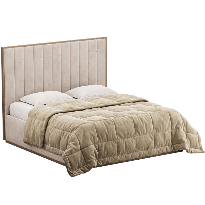Nemu King Bed Modelo 3D .c4d .max .obj .3ds .fbx .stl .blend
