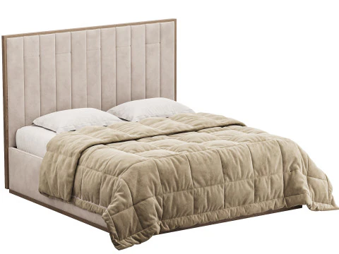 Letto matrimoniale Nemu Modello 3D