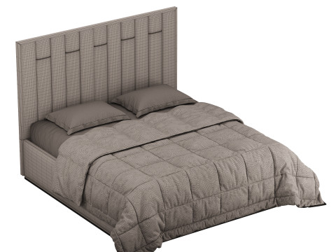 Nemu King Bed Modelo 3D