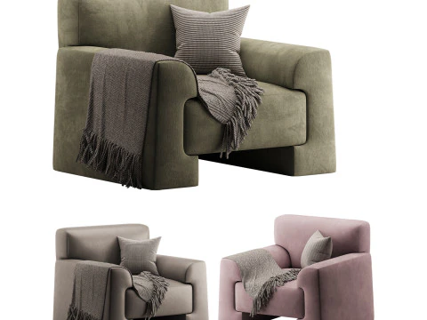 Крісло пілон 3D Модель