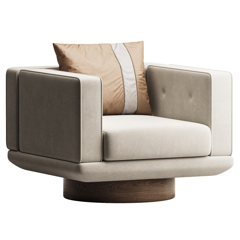 Sally ARMCHAIR Modello 3D .c4d .max .obj .3ds .fbx .stl .blend
