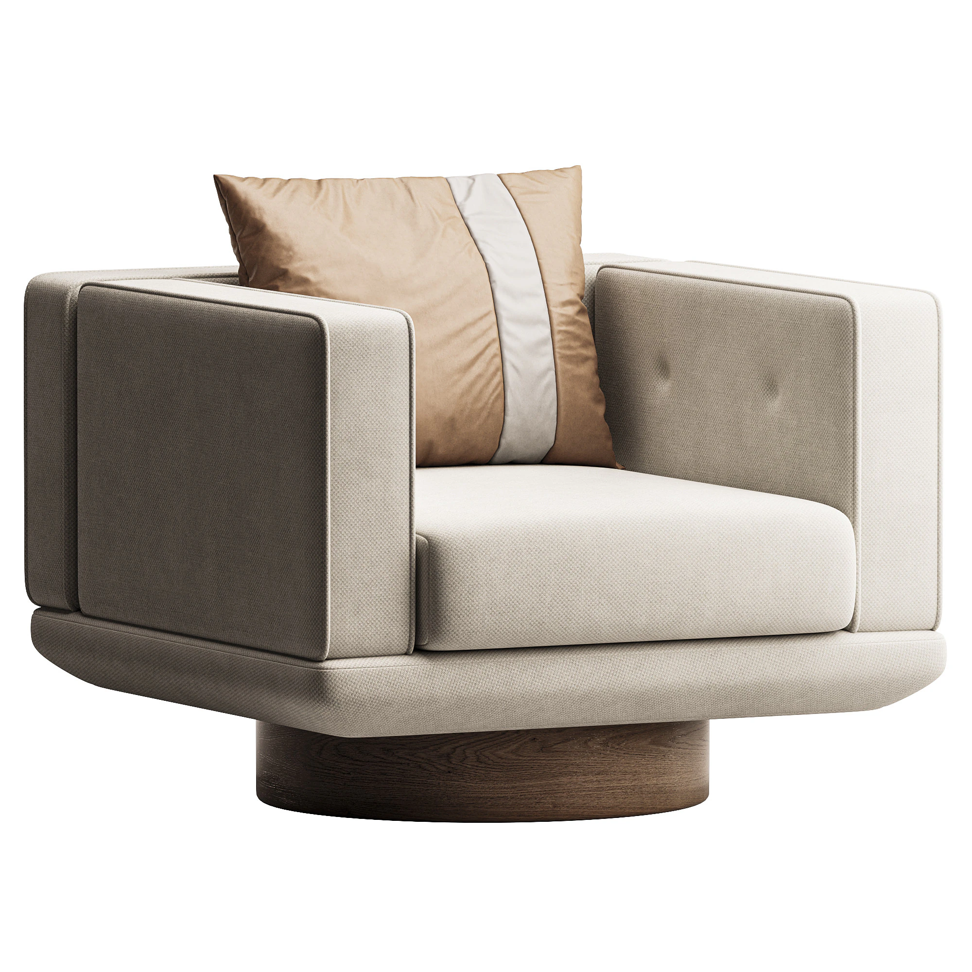 Sally ARMCHAIR 3D Model .c4d .max .obj .3ds .fbx .stl .blend 