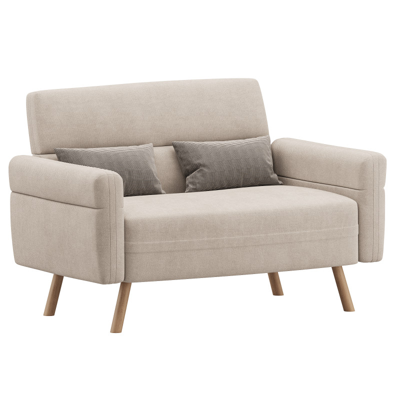 Sofa Couch with Lumbar 3D-Modell .c4d .max .obj .3ds .fbx .stl .blend