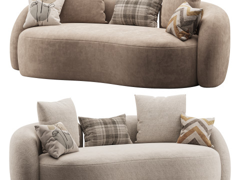 Sunny Isles Loveseat 3D Model