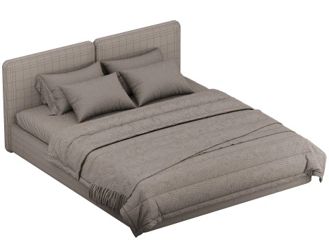Cama Tadao com compartimento Modelo 3D