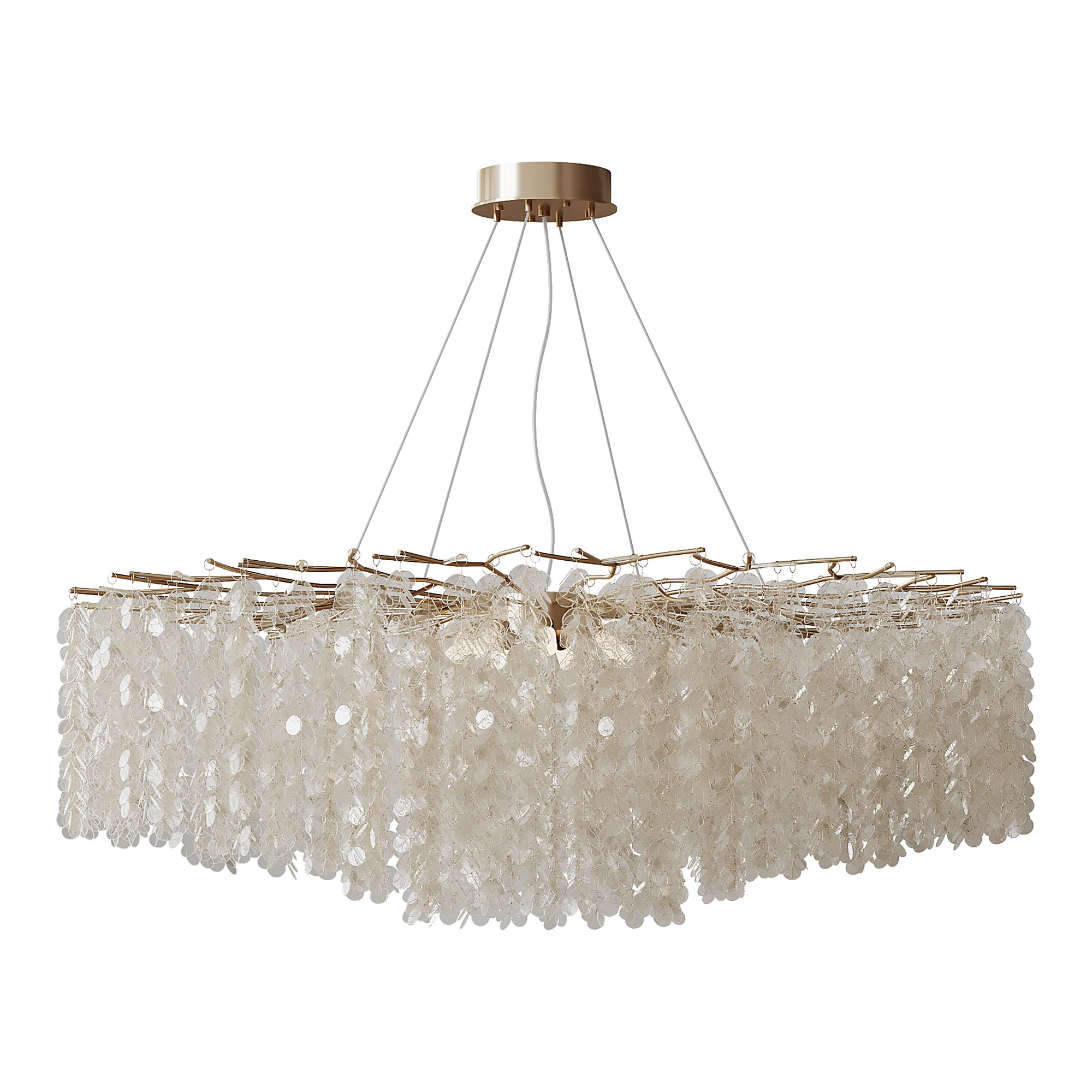 HangingchandelierMODESTYLEMS21071300GDlight 3D Model .c4d .max .obj .3ds .fbx .stl .blend