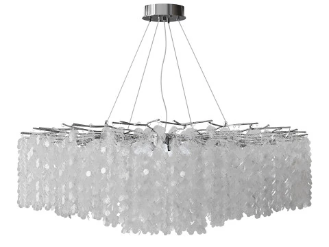 HangingchandelierMODESTYLEMS21071300GDlight 3D Model