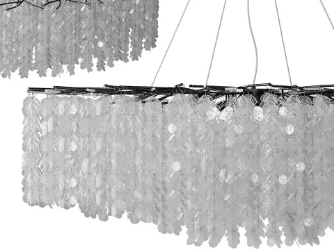 HangingchandelierMODESTYLEMS21071300GDlight 3D Model