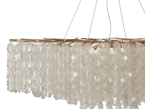 HangingchandelierMODESTYLEMS21071300GDlight 3D Model