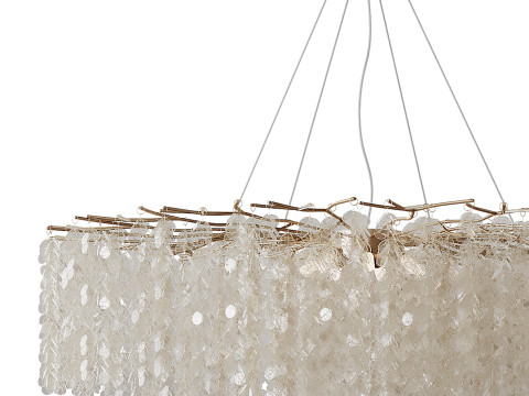 HangingchandelierMODESTYLEMS21071300GDlight 3D Модель