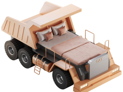 Baby bed Modelo 3D