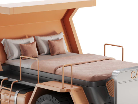 Baby bed 3D Model