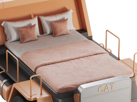 Baby bed 3D Model