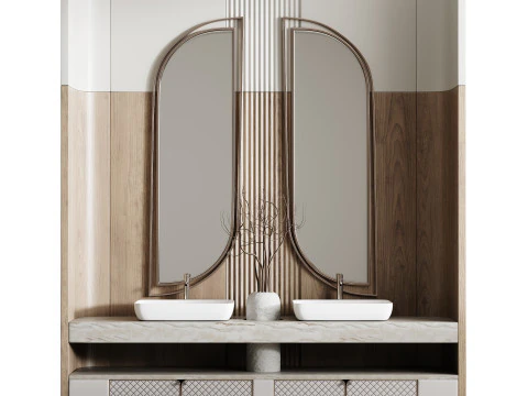 Bathroom furniture 2 3D Model