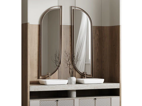 Bathroom furniture 2 3D Model