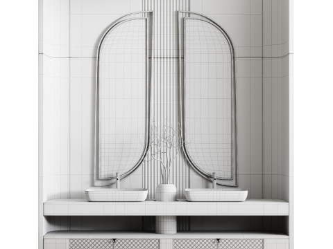 Bathroom furniture 2 Modelo 3D