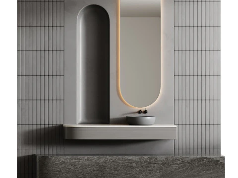 Bathroom furniture 3 3D Model