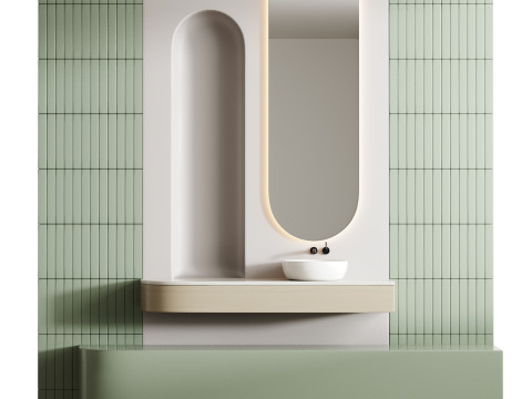 Bathroom furniture 3 3D Модель