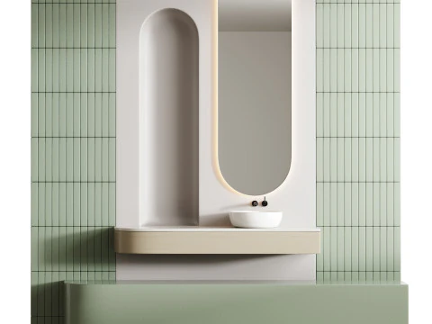 Bathroom furniture 3 3D Model