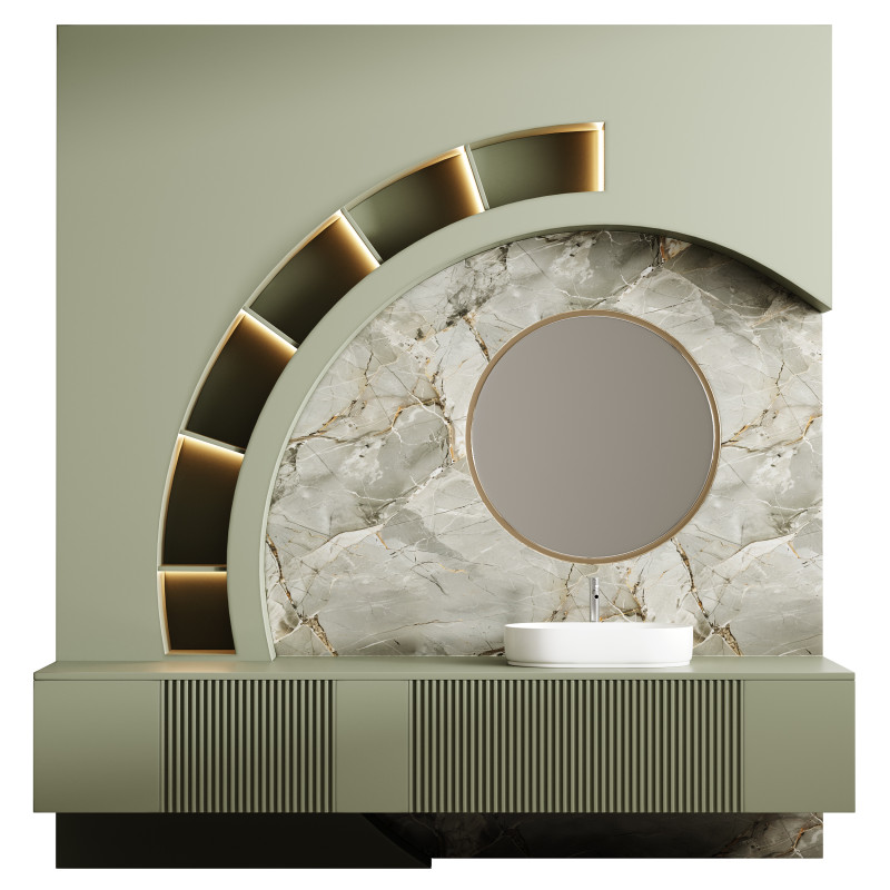 Bathroom furniture 4 Modello 3D .c4d .max .obj .3ds .fbx .stl .blend