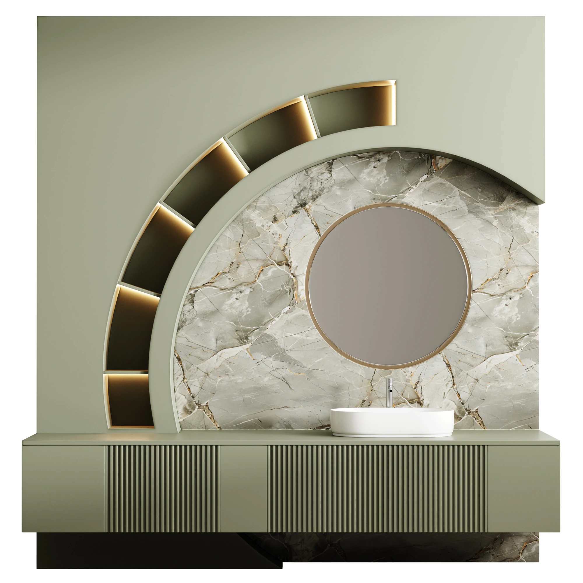 Bathroom furniture 4 3D Model .c4d .max .obj .3ds .fbx .stl .blend 