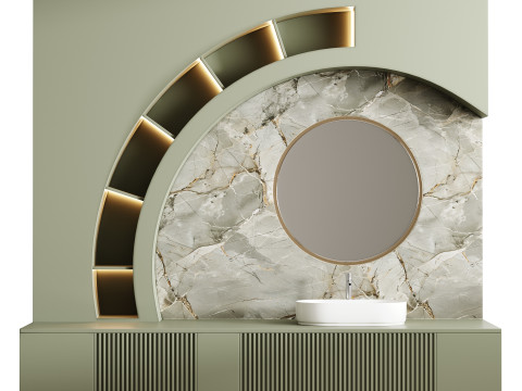 Bathroom furniture 4 3D मॉडल