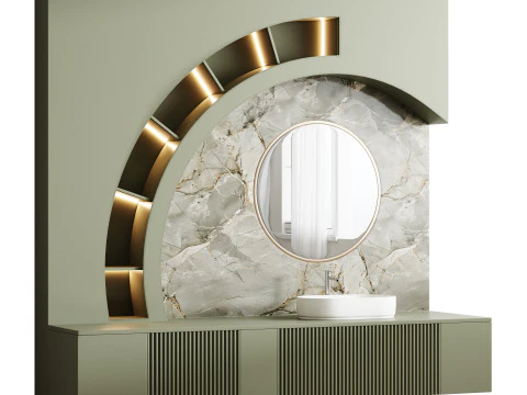 Bathroom furniture 4 3D Model