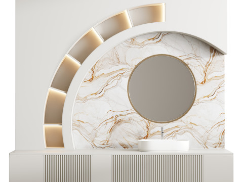 Bathroom furniture 4 Modello 3D