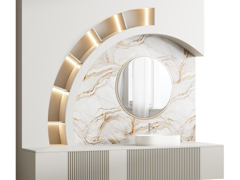 Bathroom furniture 4 Modello 3D