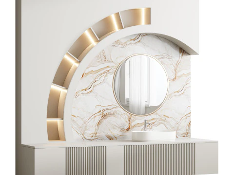Bathroom furniture 4 3D Model