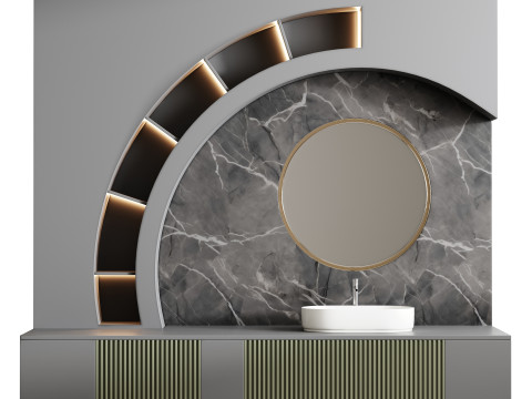 Bathroom furniture 4 Modello 3D