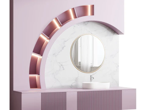 Bathroom furniture 4 3D Model