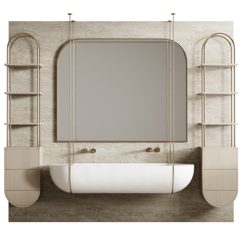 Bathroom furniture 5 Modello 3D .c4d .max .obj .3ds .fbx .stl .blend 