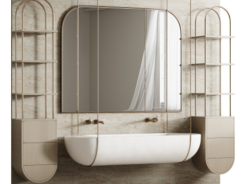 Bathroom furniture 5 Modello 3D
