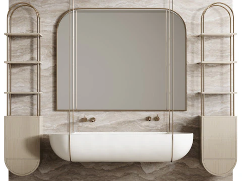 Bathroom furniture 5 3D Model