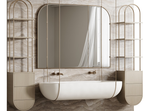Bathroom furniture 5 Modello 3D
