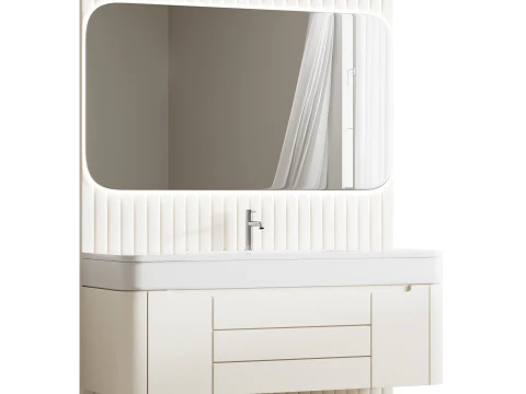 Bathroom furniture 1 3D Model