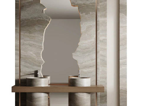 Badkamermeubels 7 3D Model