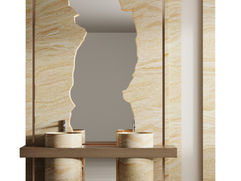 Bathroom furniture 7 3D Model