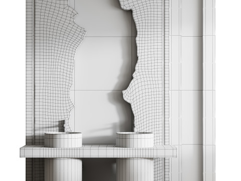 Bathroom furniture 7 3D Model