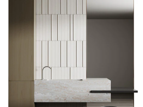 Perabotan kamar mandi 8 Model 3D