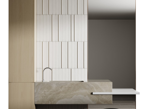 Bathroom furniture 8 3D Model