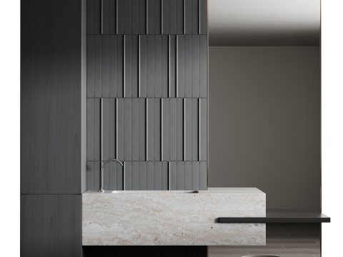 Bathroom furniture 8 3D Model