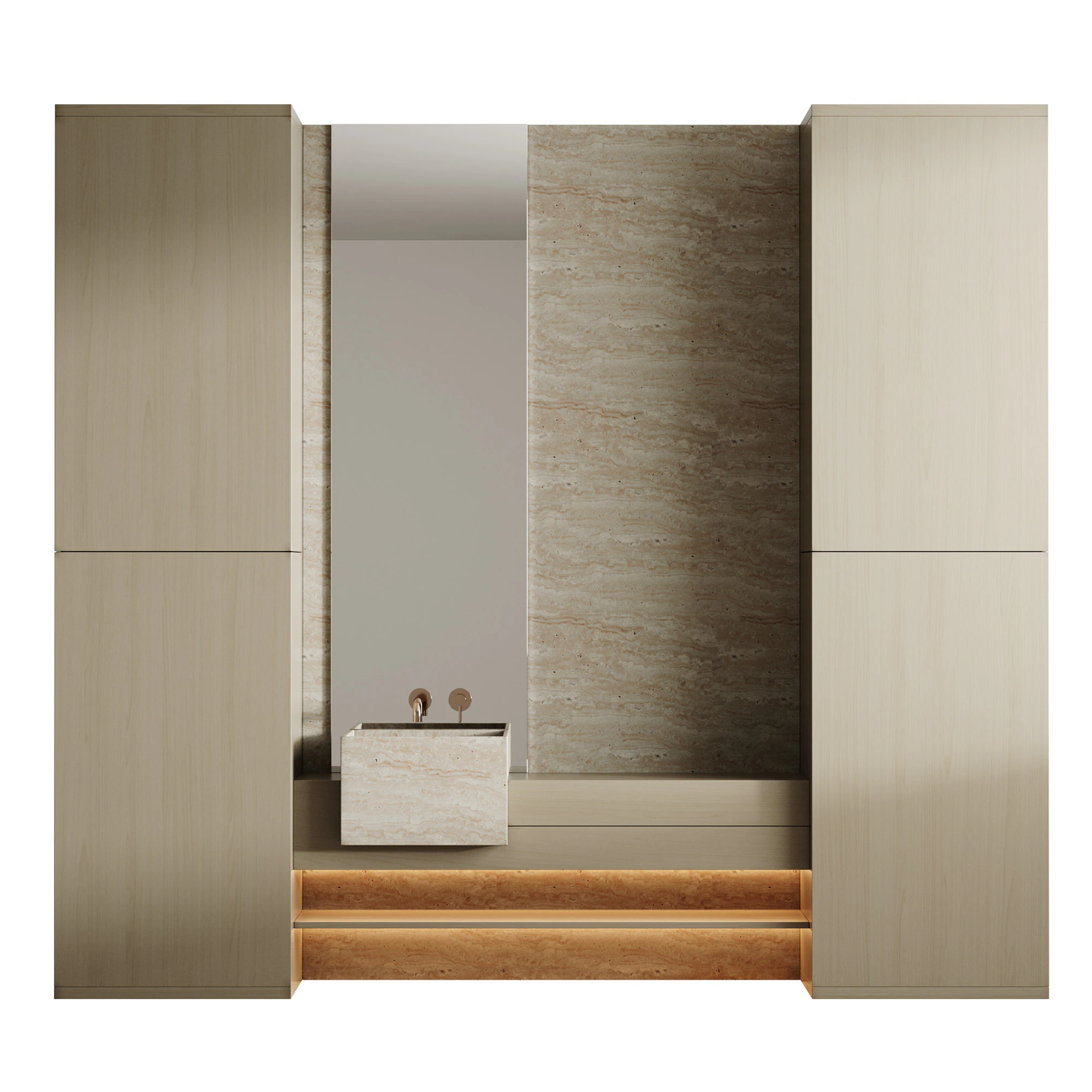 Bathroom furniture 9 3D Model .c4d .max .obj .3ds .fbx .stl .blend 