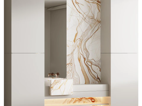 Bathroom furniture 9 3D Model