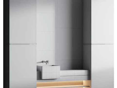Bathroom furniture 9 3D Model